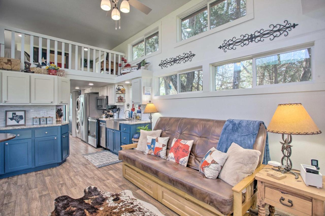 Cozy Mckinney Tiny Home With Porch And Fire Pit! Ngoại thất bức ảnh