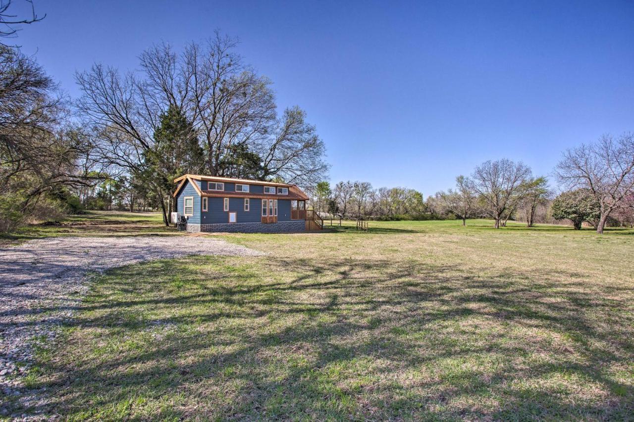 Cozy Mckinney Tiny Home With Porch And Fire Pit! Ngoại thất bức ảnh