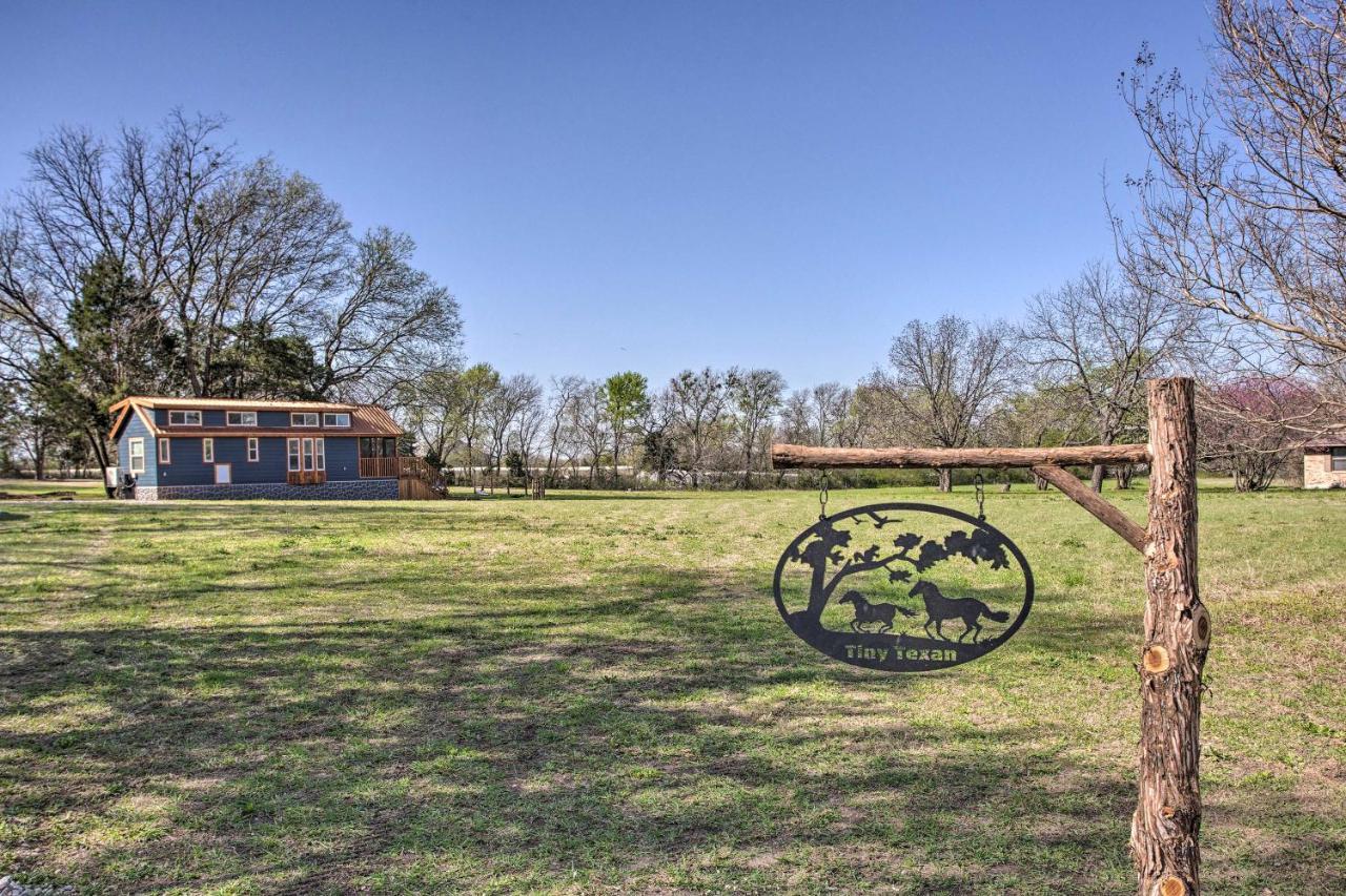 Cozy Mckinney Tiny Home With Porch And Fire Pit! Ngoại thất bức ảnh